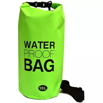 Vodotesný vak Dry Bag 10 l, Zelená