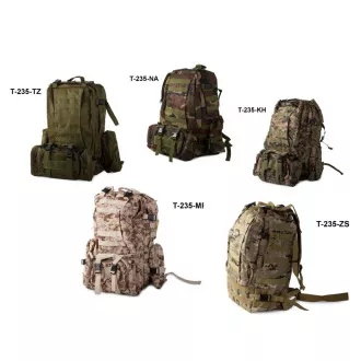 Maskáčový batoh Lynx, vojenská kamufláž - 48.5 l, Maskáč púštny