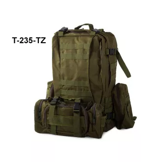 Maskáčový batoh Lynx, vojenská kamufláž - 48.5 l, Maskáč púštny