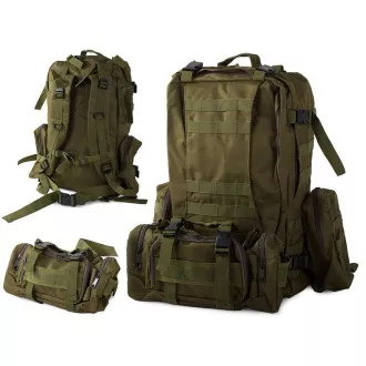 Maskáčový batoh Lynx, vojenská kamufláž - 48.5 l, Maskáč púštny