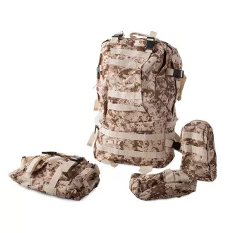 Maskáčový batoh Lynx, vojenská kamufláž - 48.5 l, Maskáč púštny