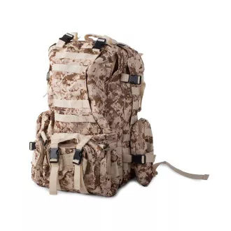 Maskáčový batoh Lynx, vojenská kamufláž - 48.5 l, Maskáč púštny