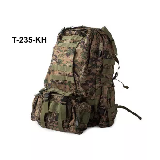 Maskáčový batoh Lynx, vojenská kamufláž - 48.5 l, Maskáč púštny
