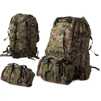 Maskáčový batoh Lynx, vojenská kamufláž - 48.5 l, Maskáč púštny