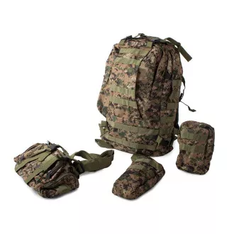 Maskáčový batoh Lynx, vojenská kamufláž - 48.5 l, Maskáč púštny