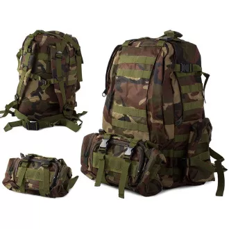 Maskáčový batoh Lynx, vojenská kamufláž - 48.5 l, Maskáč púštny