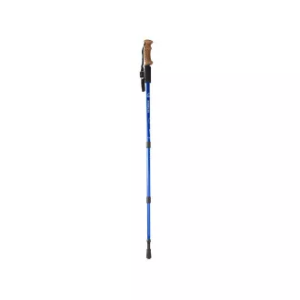 Trekingové palice Nordic Walking s ergonomickou, korkovou rukoväťou, 135 cm, 2 ks, Čierna