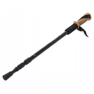 Trekingové palice Nordic Walking s ergonomickou, korkovou rukoväťou, 135 cm, 2 ks, Modrá