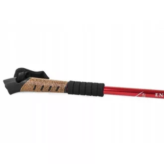 Trekingové palice Nordic Walking s korkovou rukoväťou, 135 cm, 2 ks, Červená Trekingové palice Nordic Walking s korkovou rukoväťou, 135 cm, 2 ks, Červená