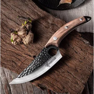 Lovecký nôž FOXTER s drevenou rukoväťou, 27 cm Lovecký nôž FOXTER s drevenou rukoväťou, 27 cm