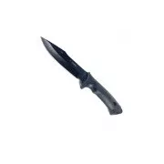 Kandar Turistický poľovný nôž, čierny, 29 cm