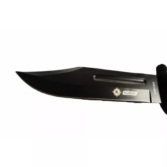 Kandar Lovecký nôž SURVIVAL, čierny, 28,5 cm