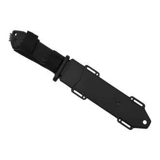 Vojenský survival nôž s kresadlom, 31 cm