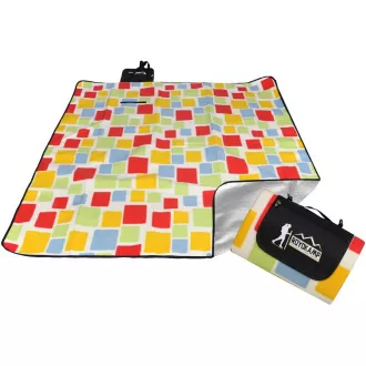 Pikniková deka 170x150 cm s ALU poťahom, štvorce Pikniková deka 170x150 cm s ALU poťahom, štvorce