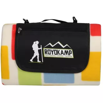 Pikniková deka 170x150 cm s ALU poťahom, štvorce Pikniková deka 170x150 cm s ALU poťahom, štvorce