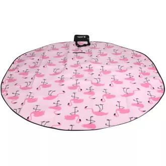 Okrúhla pikniková deka 200 cm s ALU poťahom FLAMINGO Okrúhla pikniková deka 200 cm s ALU poťahom FLAMINGO
