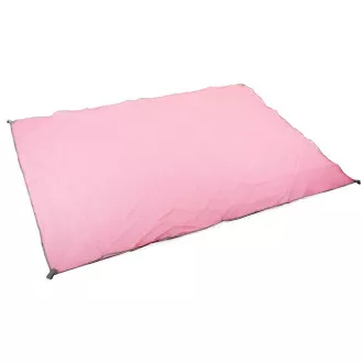 Plážová deka 200x200, ružová, Ružová