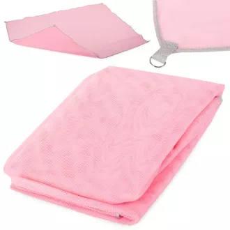Plážová deka 200x200, ružová, Ružová