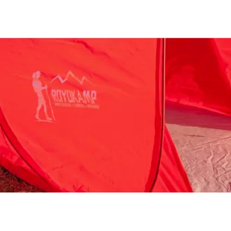 Samorozkladací plážový stan ROYOKAMP 145x100x100 cm, červená