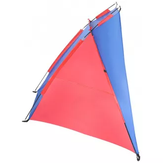 Plážový stan ROYOKAMP 200x100x105 cm, červeno-modrý