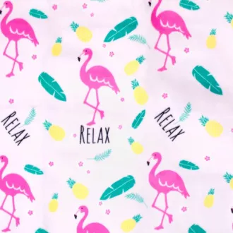 Pikniková deka 200x200 PINK FLAMINGO