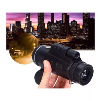 Monokulár turistický ďalekohľad 40x60 so statívom na telefón GENETIC-OPTIC