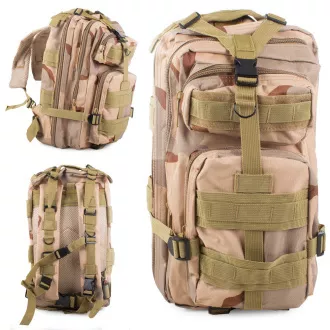 Vojenský turistický batoh 30 l, Čierna