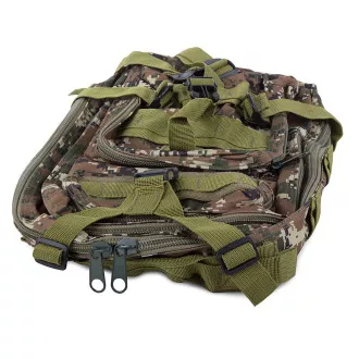 Vojenský turistický batoh 30 l, Čierna