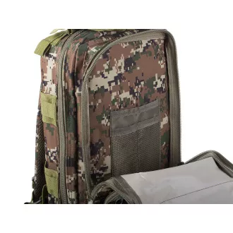 Vojenský turistický batoh 30 l, Čierna
