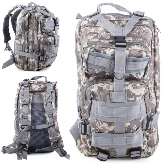 Vojenský turistický batoh 30 l, Čierna