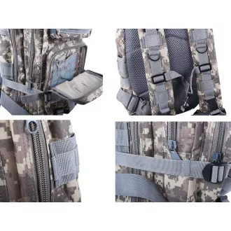 Vojenský turistický batoh 30 l, Čierna