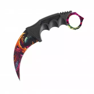 Skladací nôž KARAMBIT CS:GO 19,5 cm, Vzor:Žralok