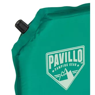 Turistická samonafukovacia karimatka 180x50x2,5 cm PAVILLO, zelená
