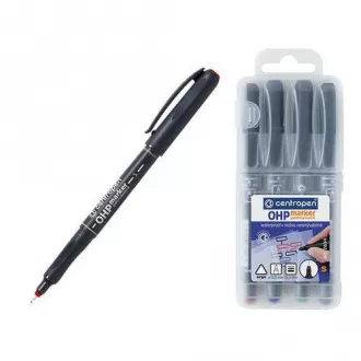 Popisovač Centropen 2634/4 S permanent 4 farby 0,3mm