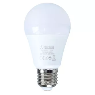 TESLA - LED BL270927-5D, žiarovka BULB E27, 9W, 230V, 806lm, 30 000h, 2700K teplá biela, 200 °, st