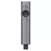 Logitech prezentér Spotlight Plus, Bezdrôtový, Bluetooth, tmavo šedá