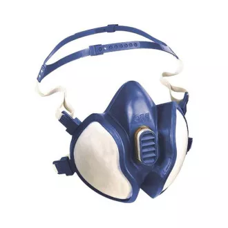 3M™ Bezúdržbová polomaska s integrovanými filtrami FFA1P2RD - organika a častice, 4251+