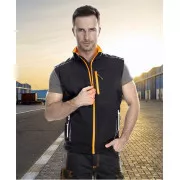 Softshellová vesta ARDON®VISION čierno-oranžová | H9175/XL