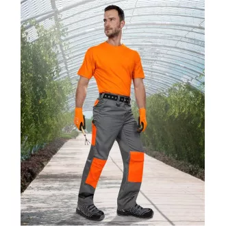Nohavice ARDON®2STRONG šedo-oranžové | H9601/64