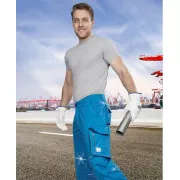 Nohavice ARDON®SUMMER modré predĺžené | H6117/XL