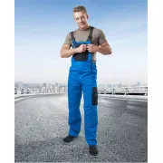 Nohavice s trakmi ARDON®4TECH modré skrátené | H9419/3XL