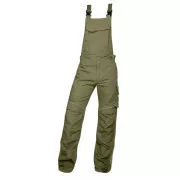 Nohavice s trakmi ARDON®URBAN+ khaki skrátené | H6454/M