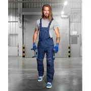 Nohavice s trakmi ARDON®URBAN+ tmavo modré skrátené | H6482/XL