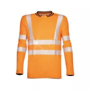 Tričko s dlhým rukávom ARDON®SIGNAL oranžové | H5927/L