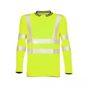 Tričko s dlhým rukávom ARDON®SIGNAL žlté | H5926/S