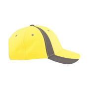 Baseballová čiapka ARDON®TWINKLE s reflex. pruhy žltá