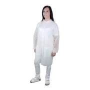 Jednorazový PP plášť ARDON®SYLVIE biely | H4040/L
