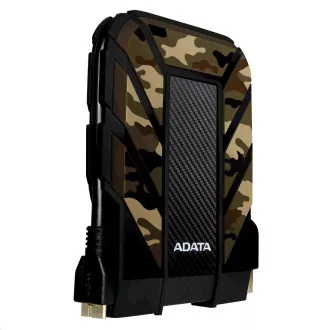 ADATA Externý HDD 2TB 2,5" USB 3.1 DashDrive Durable HD710M Pro, kamufláž (gumový, nárazu/vode/prachu odolný)