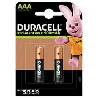 DURACELL Nabíjacia batéria mikrotužková AAA 900 mAh 2 ks