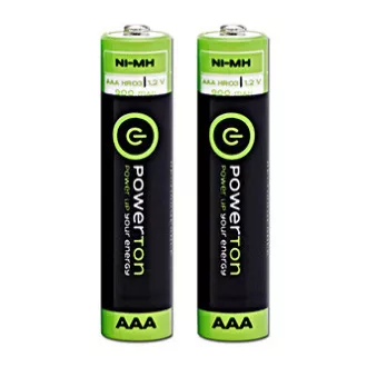 Powerton ENERGY RECHARGE Nabíjací Ni-MH batéria AAA, 2-pack